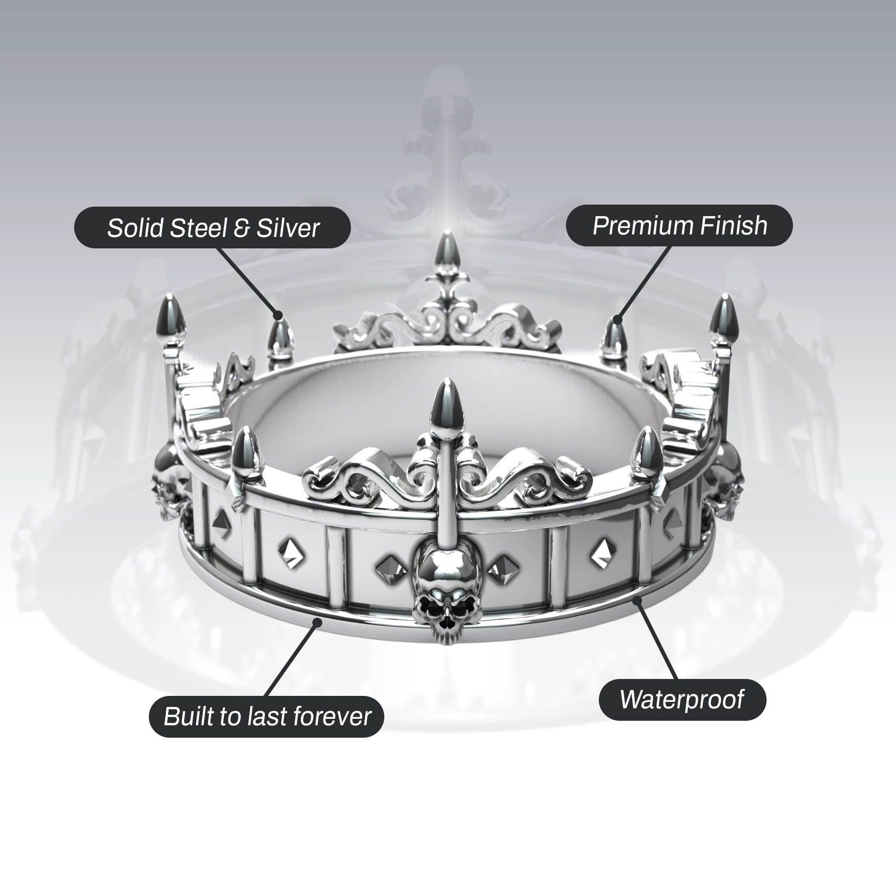 GOTHIC GATE RING