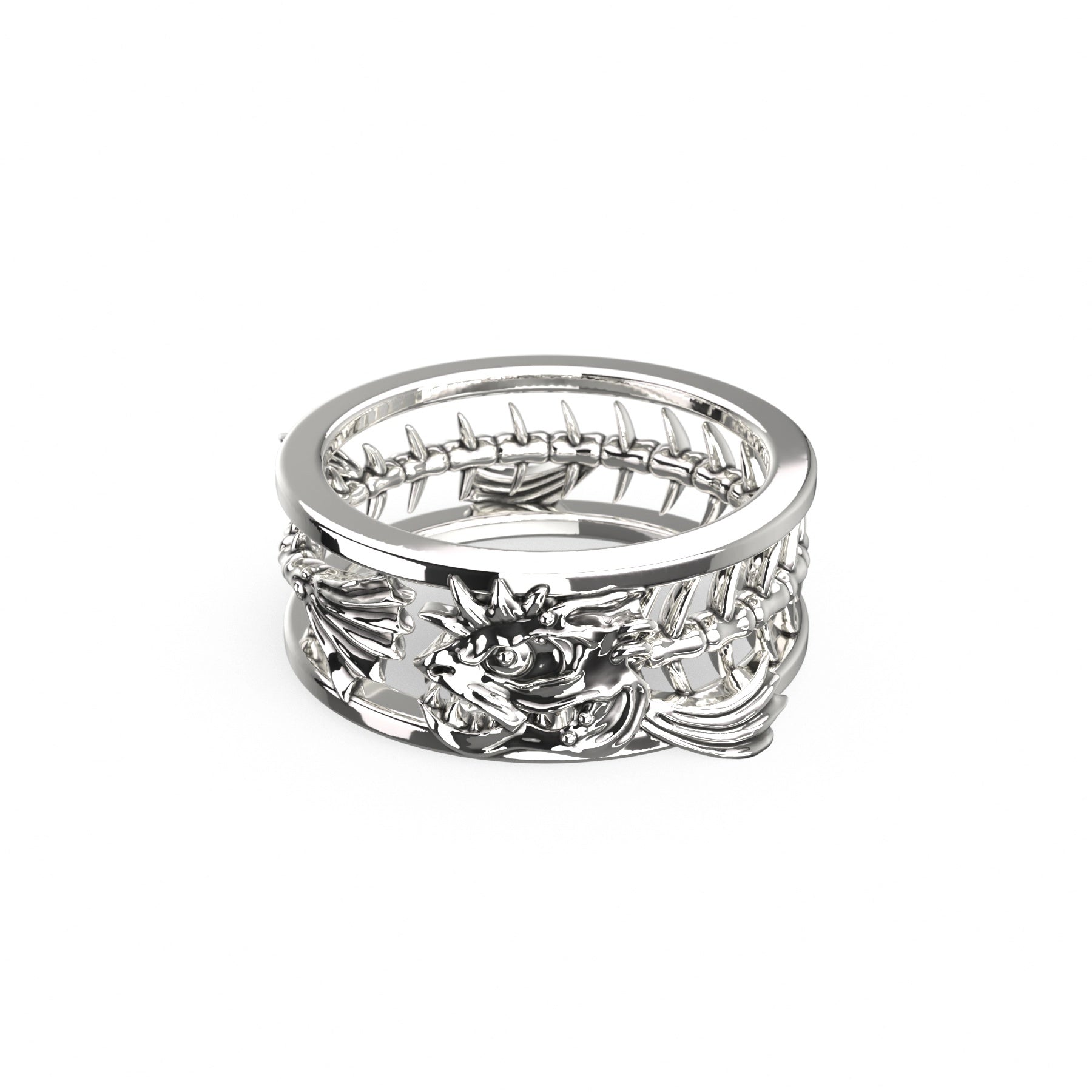 FISH SKELETON RING